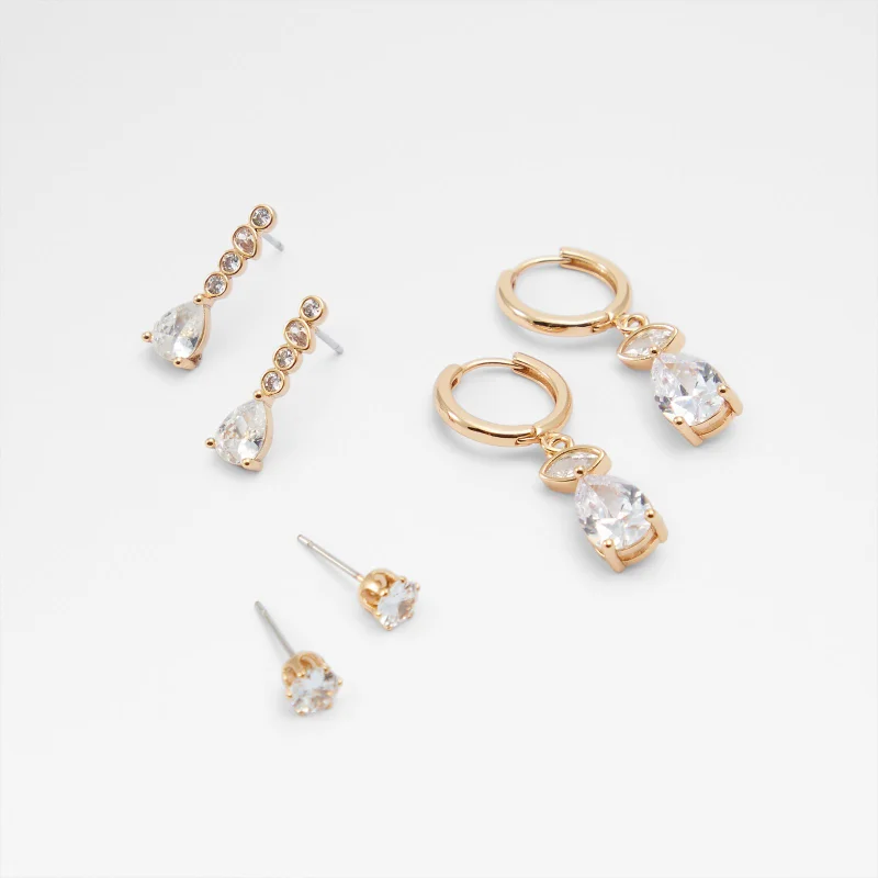 الدو UMOARI 3-Pack Embellished Earrings